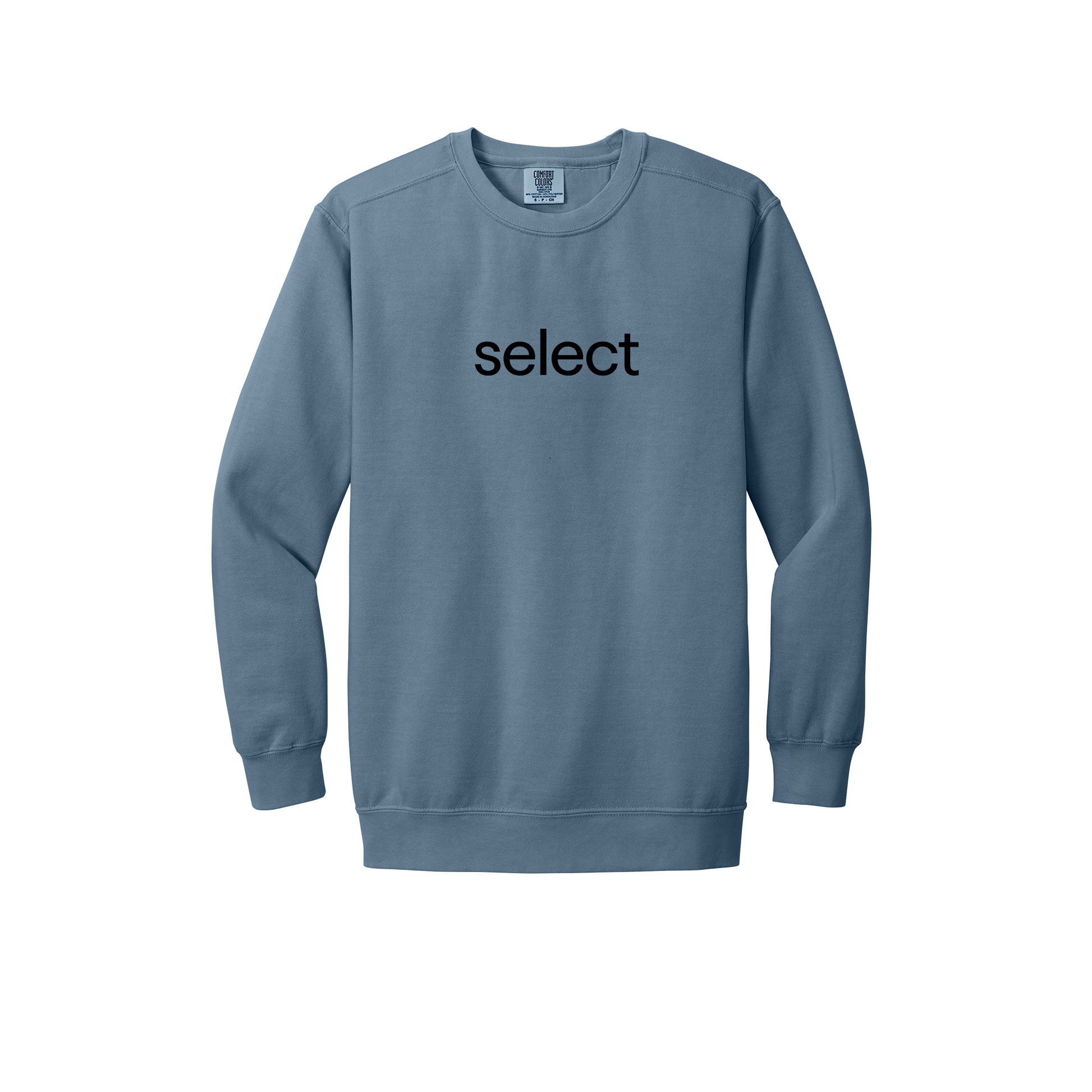 meetselect-premium-comfort-crewneck-dtf-front-1566-bluejean-flat-front