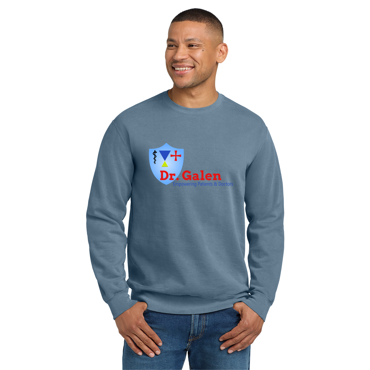drgalen-premium-clinic-comfort-crewneck-primary-mockup