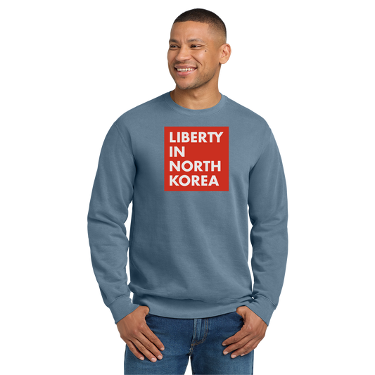 libertyinnorthkorea-premium-comfort-crewneck-primary-mockup