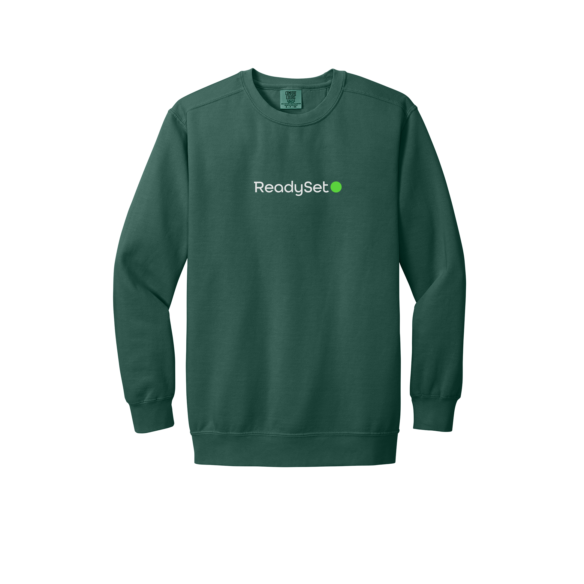 readysetsurgical-premium-clinic-comfort-crewneck-dtf-front-1566-bluespruce-flat-front