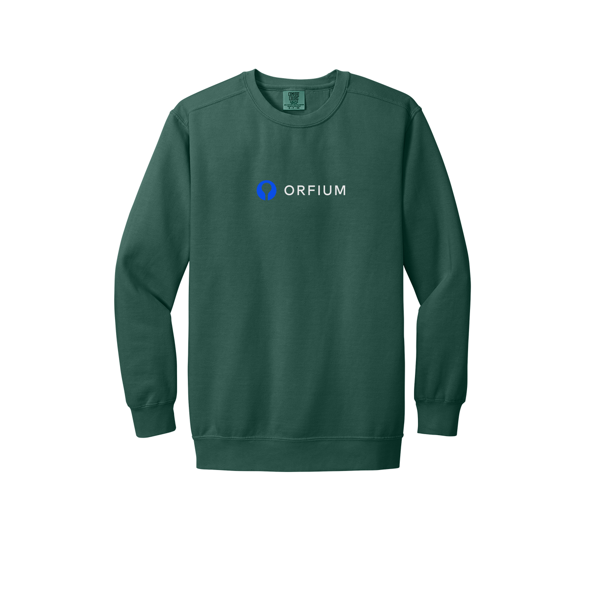 orfium-premium-comfort-crewneck-dtf-front-1566-bluespruce-flat-front