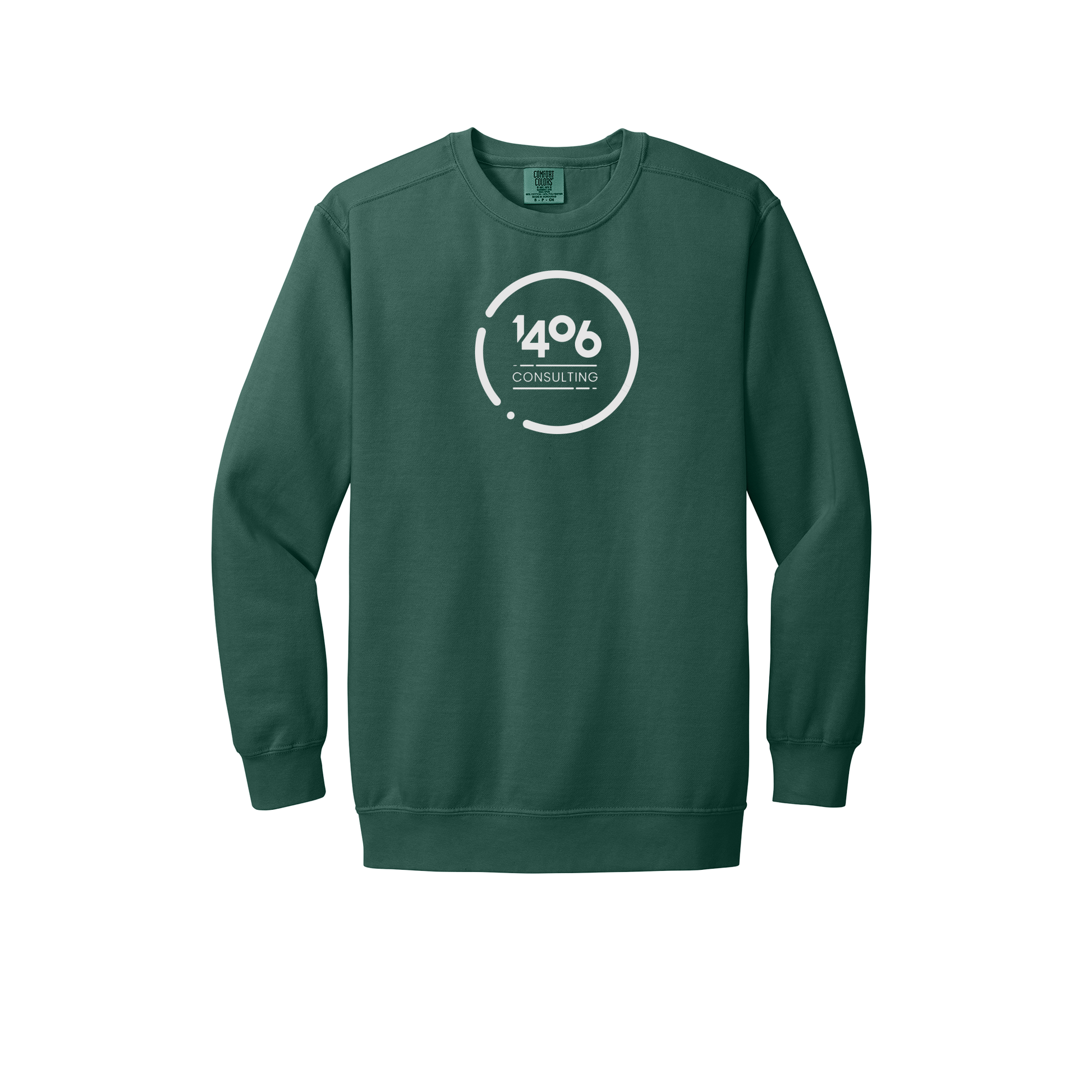 1406consulting-premium-comfort-crewneck-dtf-front-1566-bluespruce-flat-front