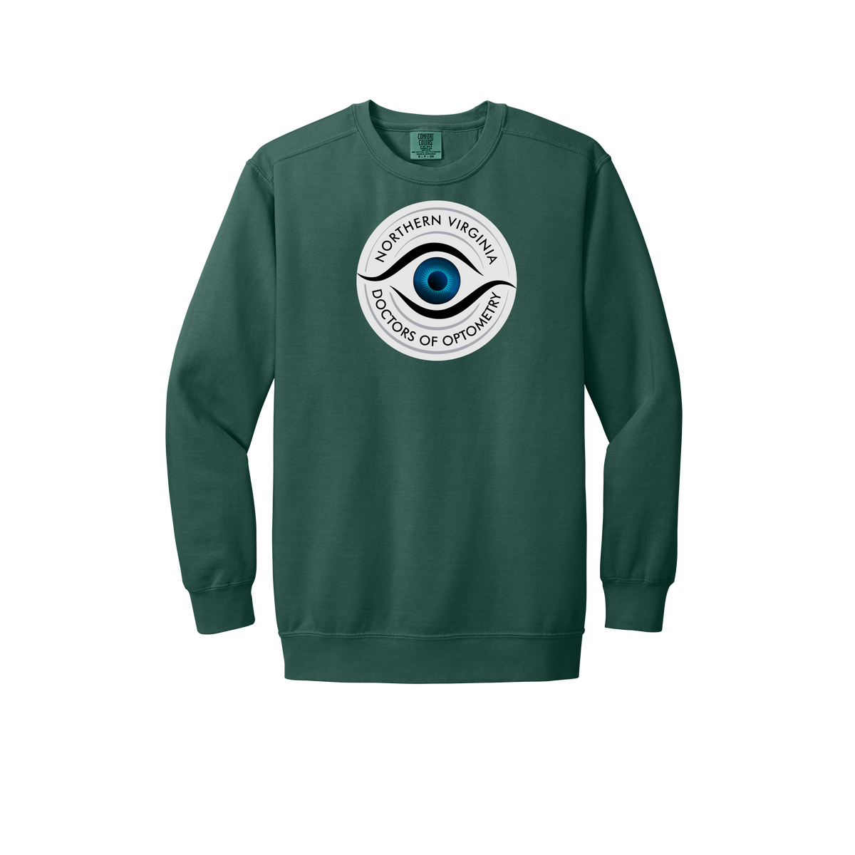 novaeyedocs-premium-clinic-comfort-crewneck-dtf-front-1566-bluespruce-flat-front