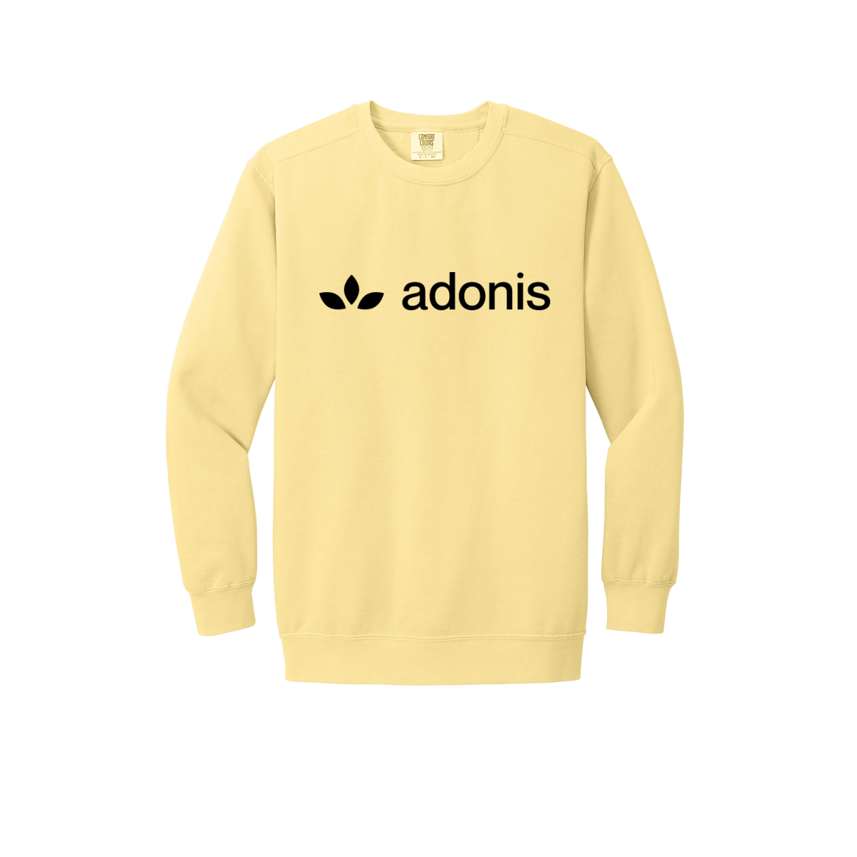adonis-premium-comfort-crewneck-dtf-front-1566-butter-flat-front
