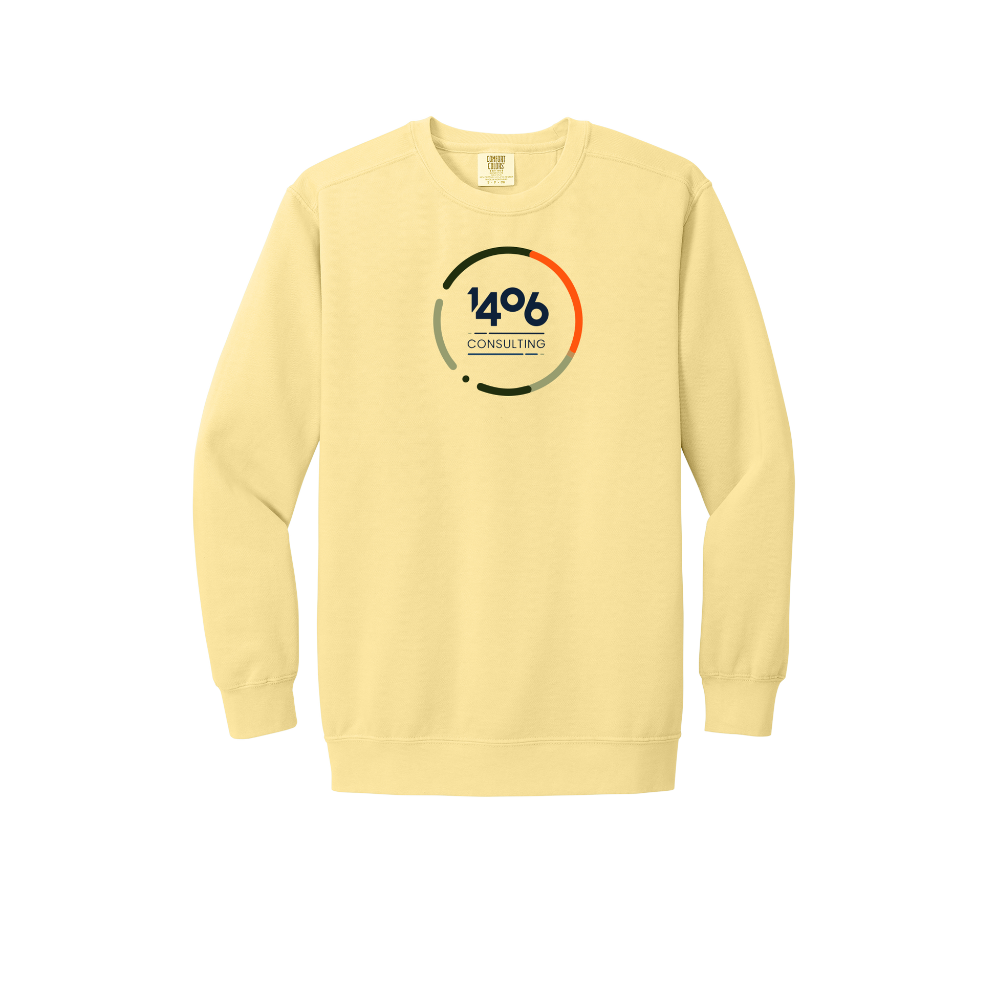 1406consulting-premium-comfort-crewneck-dtf-front-1566-butter-flat-front