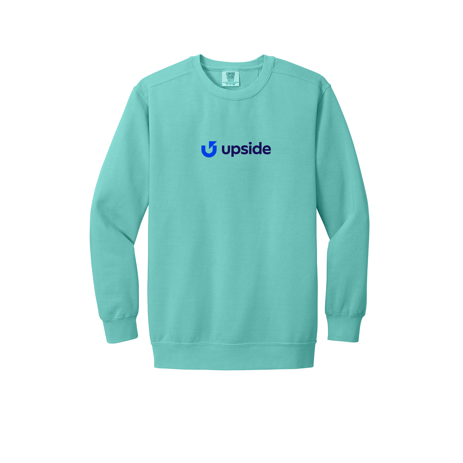 upside-premium-comfort-crewneck-dtf-front-1566-chalkymint-flat-front