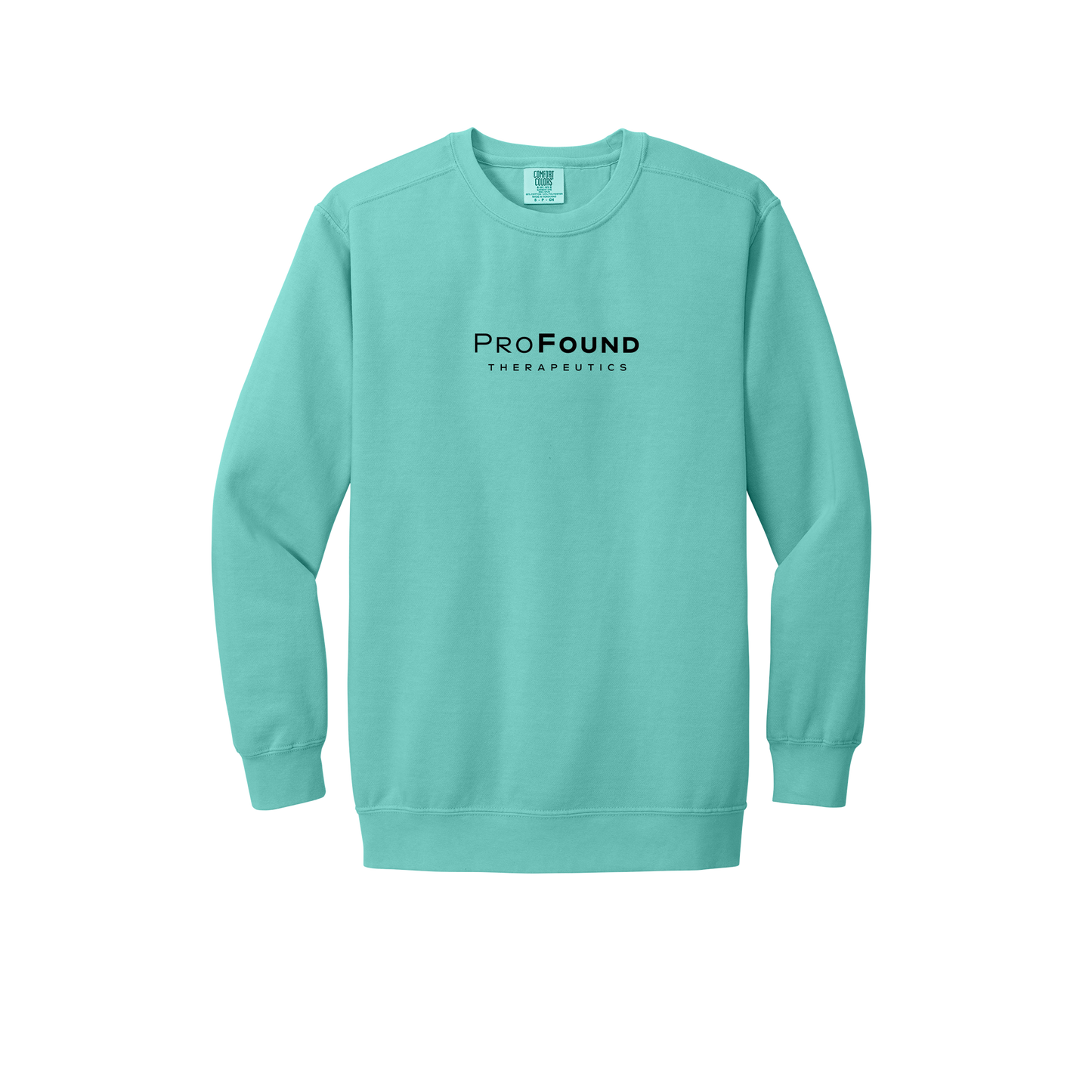 profoundtx-premium-comfort-crewneck-dtf-front-1566-chalkymint-flat-front