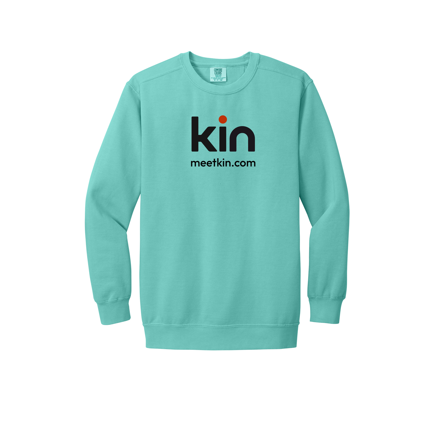 kin-premium-comfort-crewneck-dtf-front-1566-chalkymint-flat-front