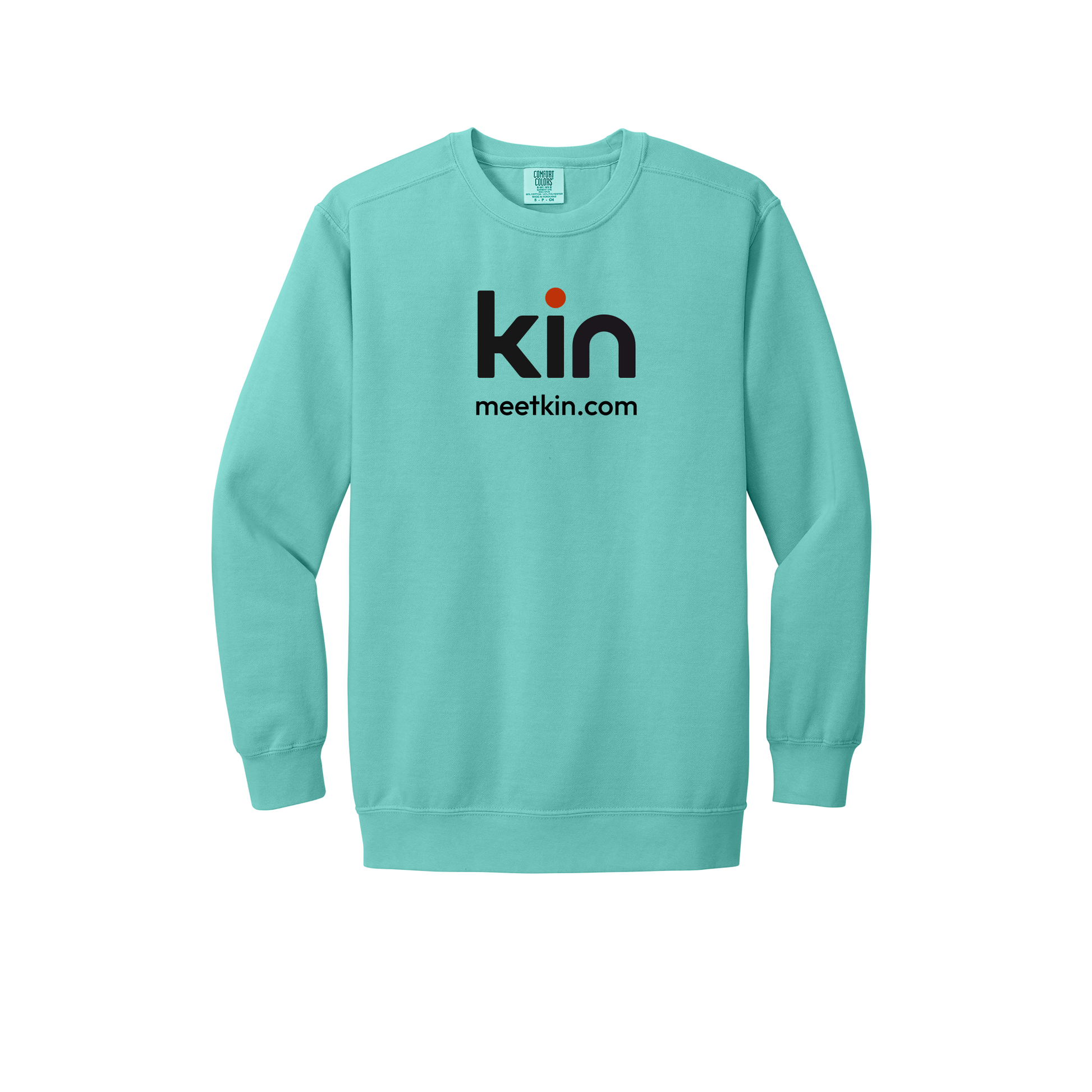kin-premium-comfort-crewneck-dtf-front-1566-chalkymint-flat-front