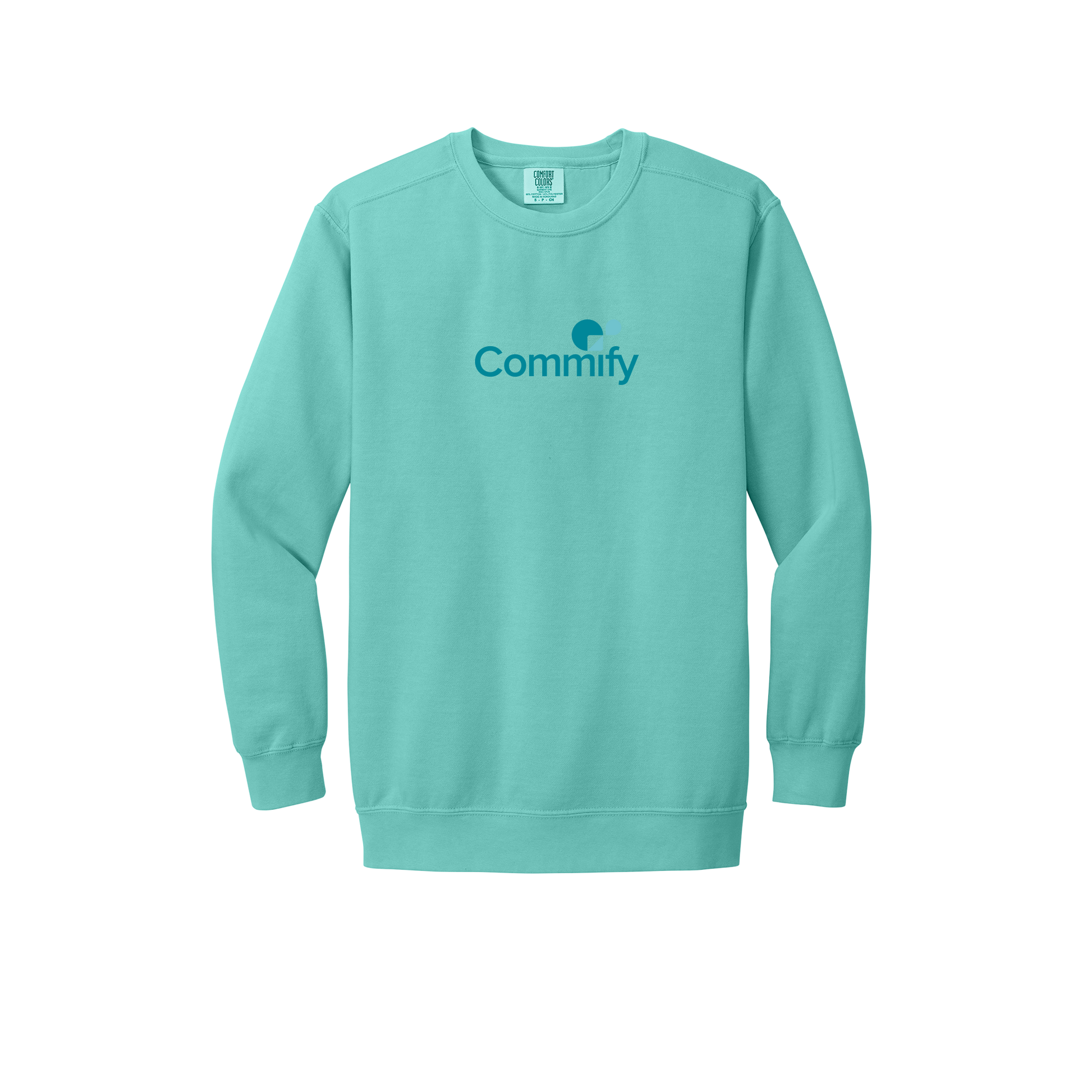 commify-premium-comfort-crewneck-dtf-front-1566-chalkymint-flat-front