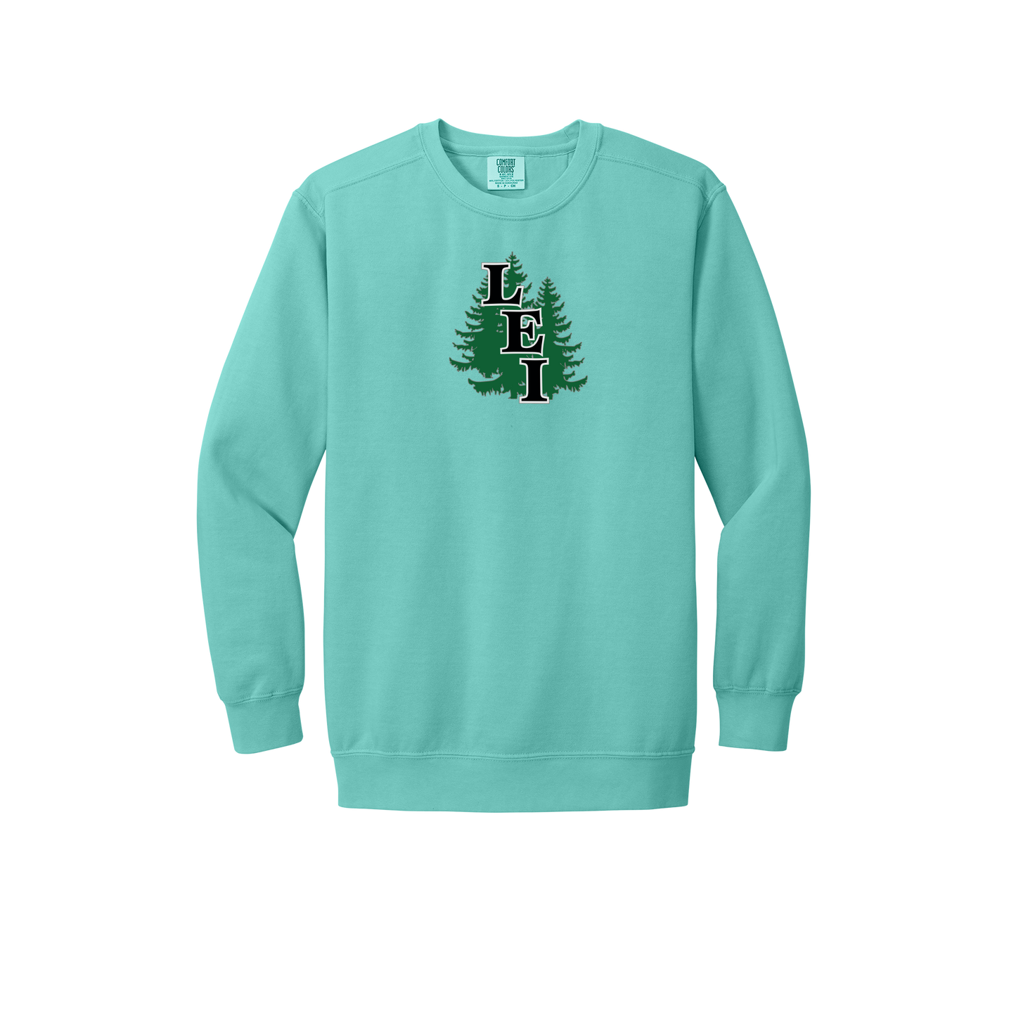 leisite-premium-comfort-crewneck-dtf-front-1566-chalkymint-flat-front
