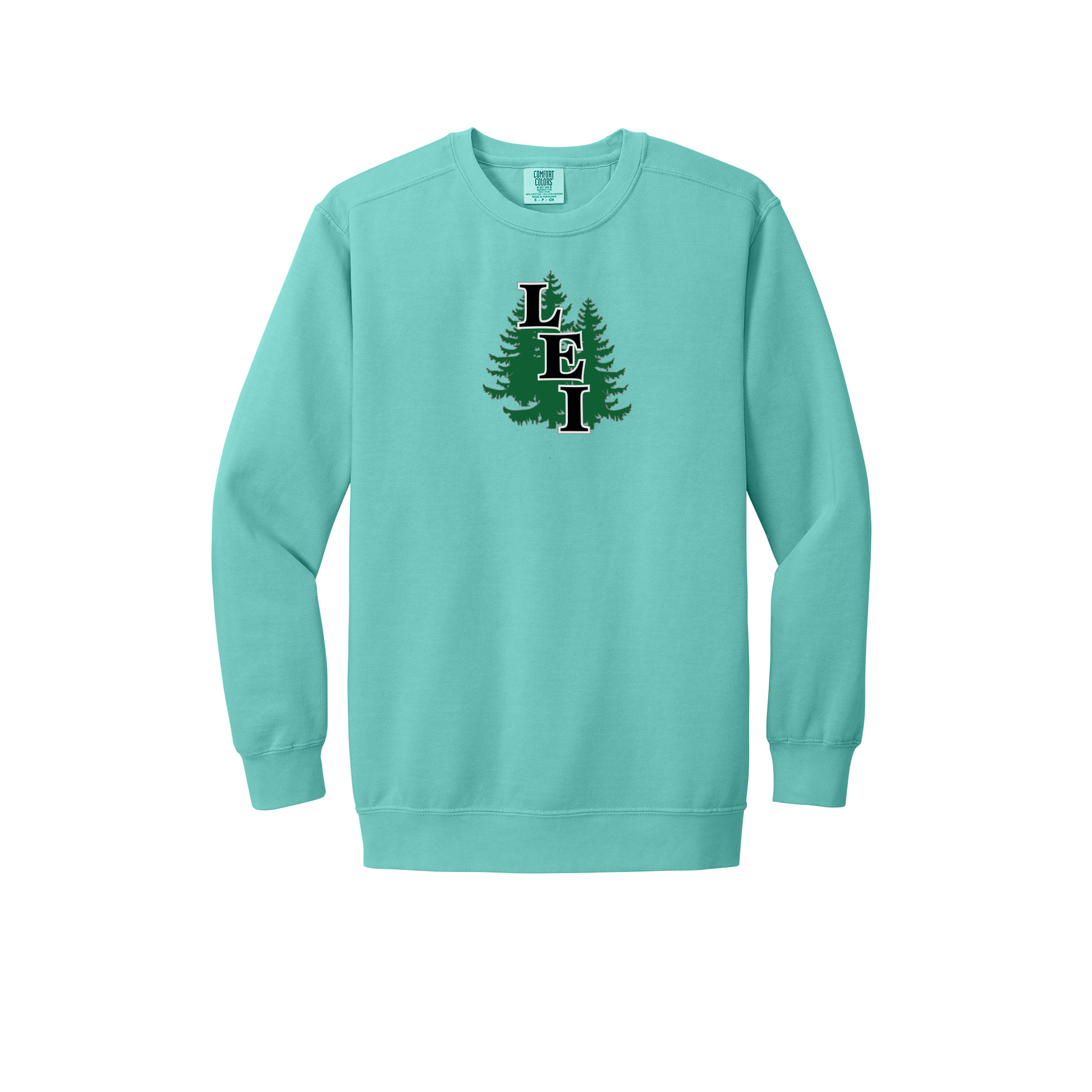 leisite-premium-comfort-crewneck-dtf-front-1566-chalkymint-flat-front