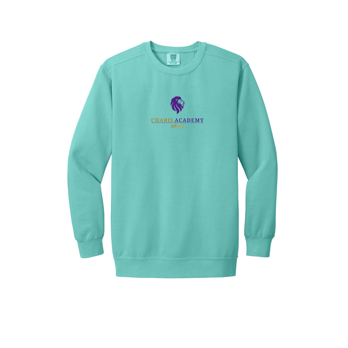 cahazleton-premium-comfort-crewneck-dtf-front-1566-chalkymint-flat-front