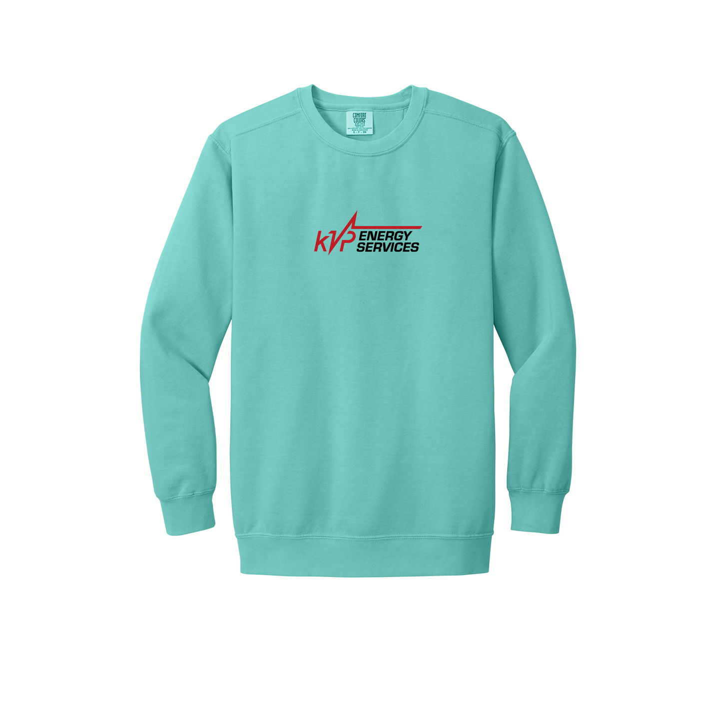 kvpenergy-premium-comfort-crewneck-dtf-front-1566-chalkymint-flat-front