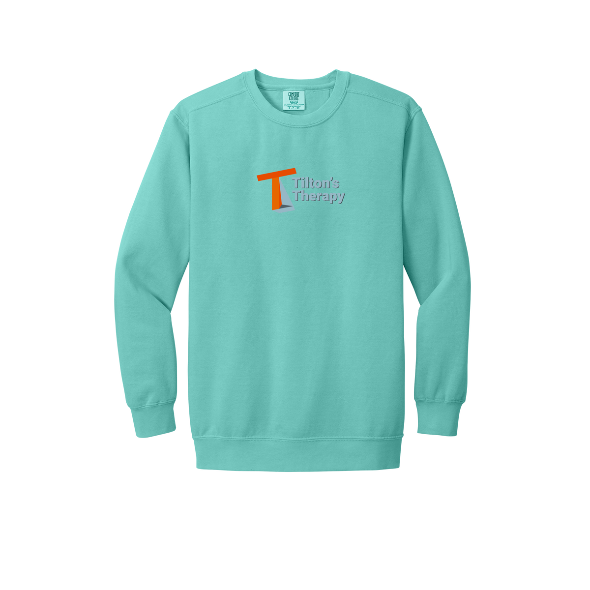 tiltonstherapy-premium-comfort-crewneck-dtf-front-1566-chalkymint-flat-front