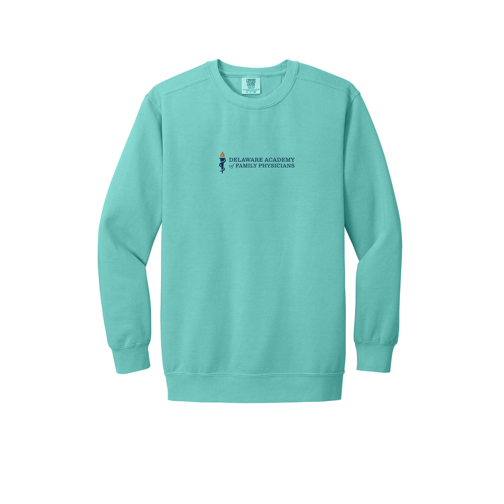 delfamdoc-premium-clinic-comfort-crewneck-dtf-front-1566-chalkymint-flat-front