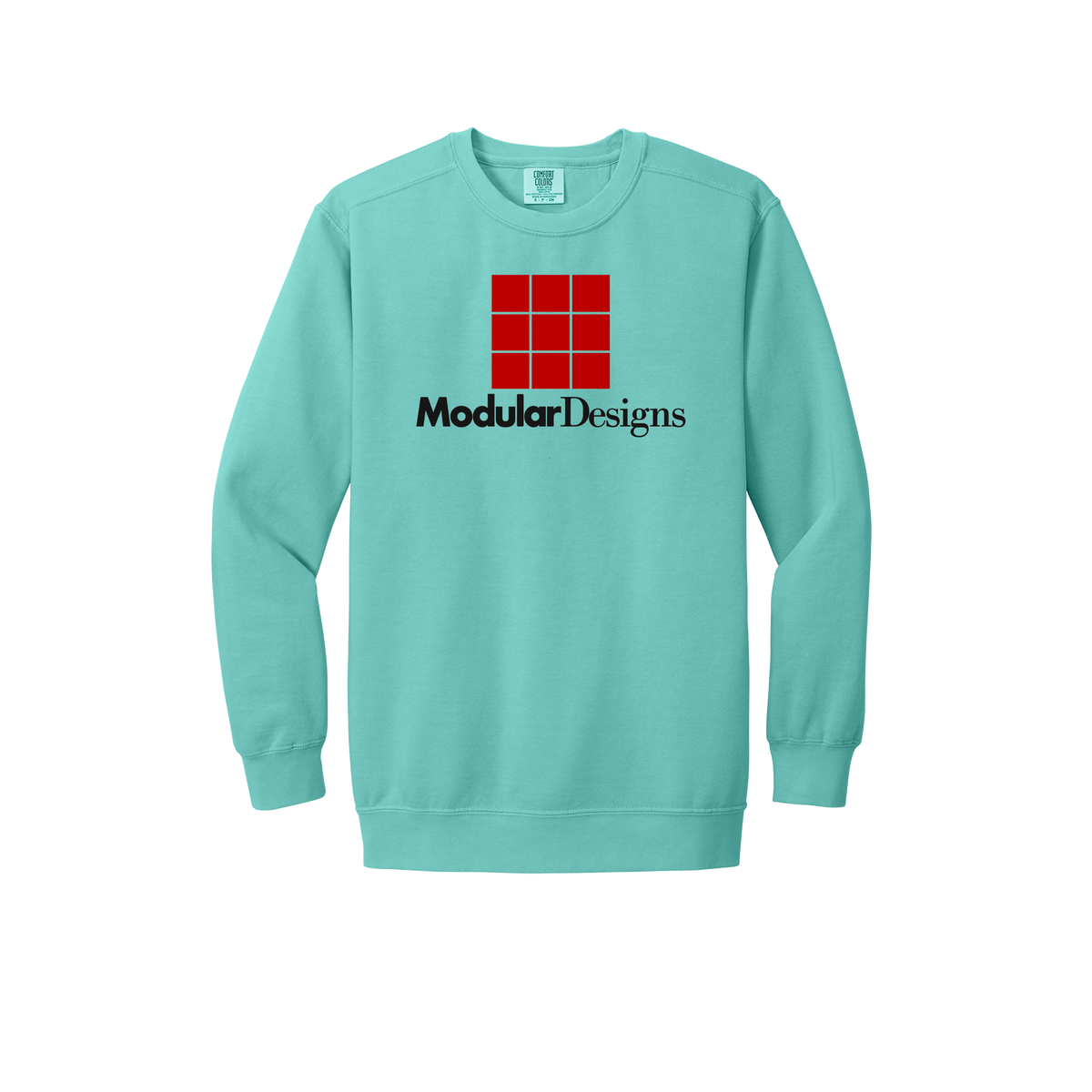 modulardesignsflooring-premium-comfort-crewneck-dtf-front-1566-chalkymint-flat-front