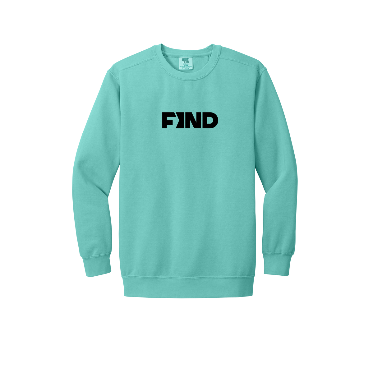findrealestate-premium-comfort-crewneck-dtf-front-1566-chalkymint-flat-front