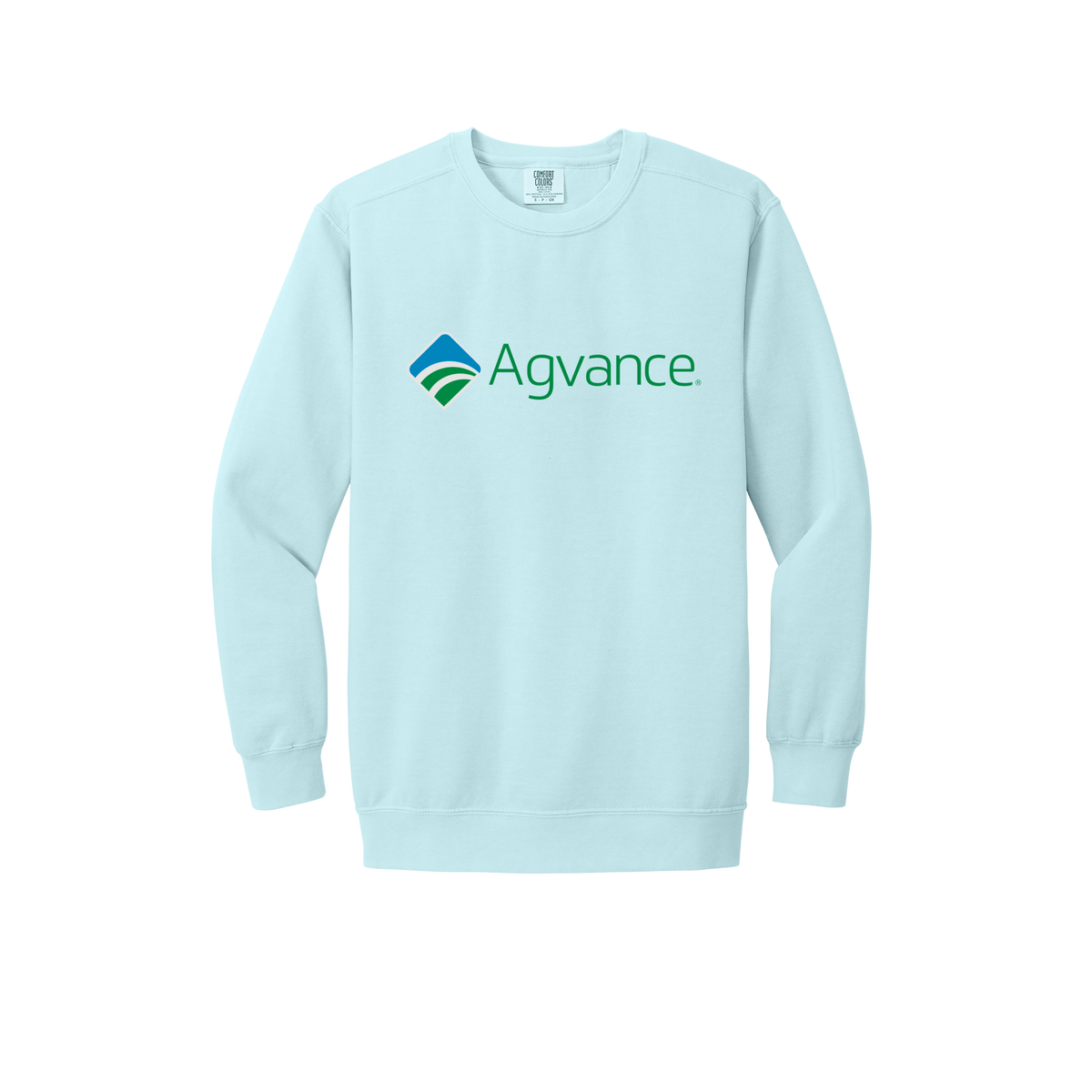agvance-premium-comfort-crewneck-dtf-front-1566-chambray-flat-front