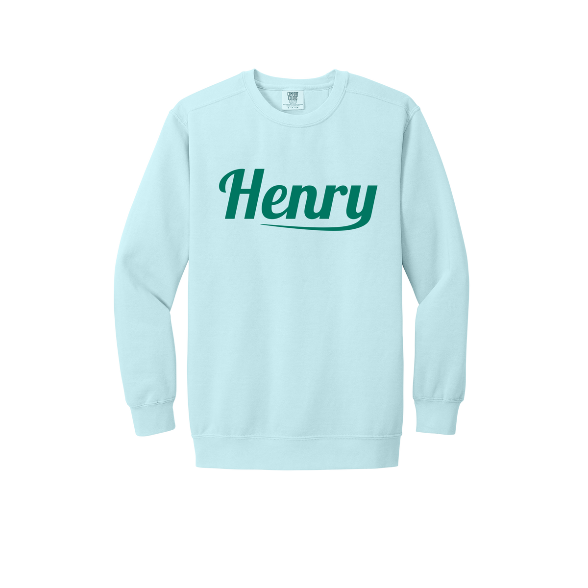 henrymeds-premium-comfort-crewneck-dtf-front-1566-chambray-flat-front
