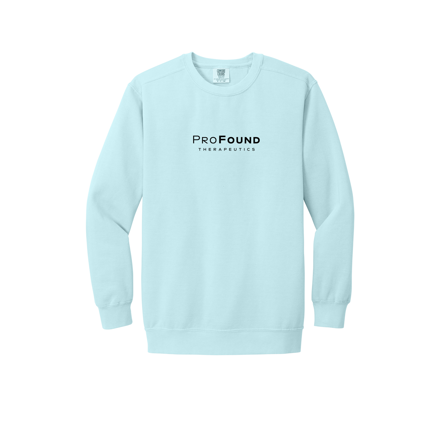 profoundtx-premium-comfort-crewneck-dtf-front-1566-chambray-flat-front