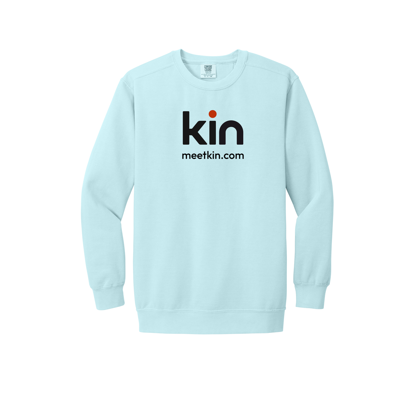 kin-premium-comfort-crewneck-dtf-front-1566-chambray-flat-front