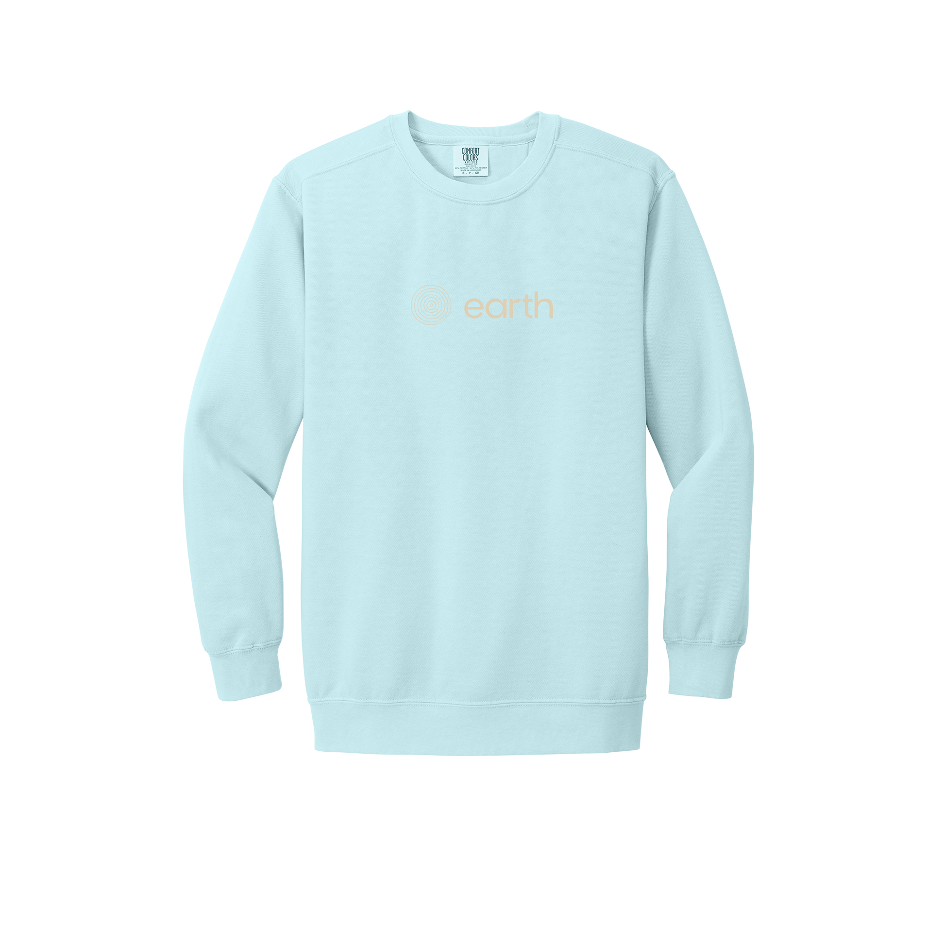 earthfuneral-premium-comfort-crewneck-dtf-front-1566-chambray-flat-front