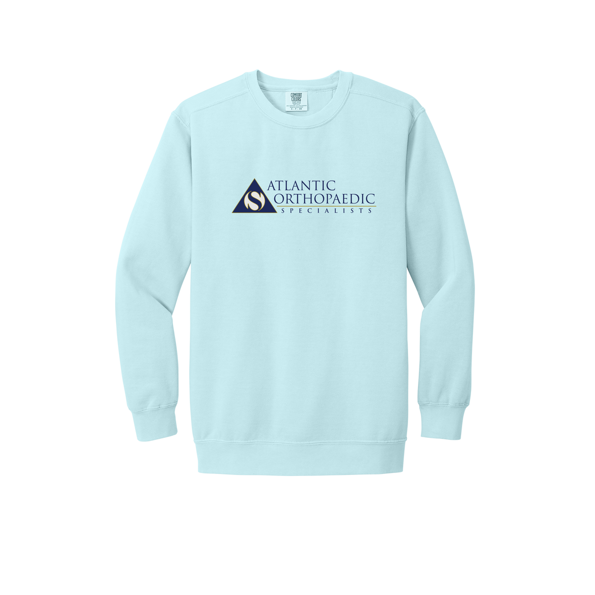 atlanticortho-premium-clinic-comfort-crewneck-dtf-front-1566-chambray-flat-front