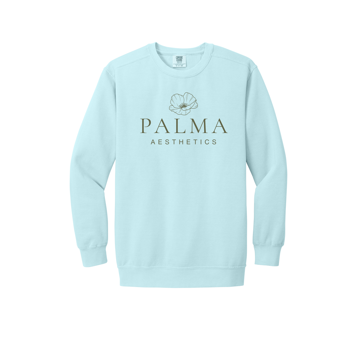palmaaesthetics-premium-clinic-comfort-crewneck-dtf-front-1566-chambray-flat-front