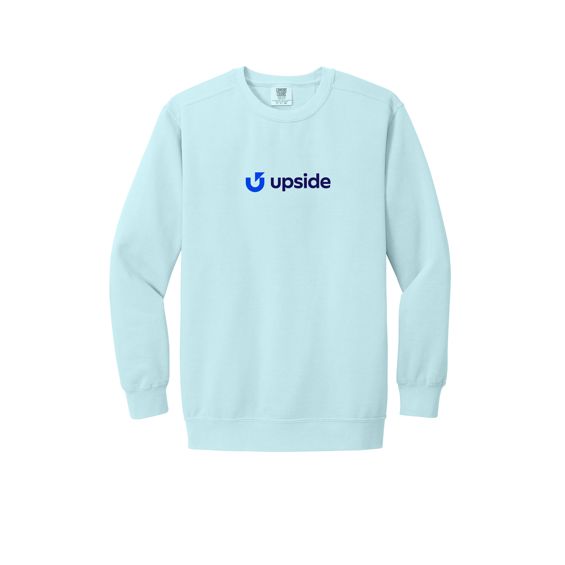 upside-premium-comfort-crewneck-dtf-front-1566-chambray-flat-front