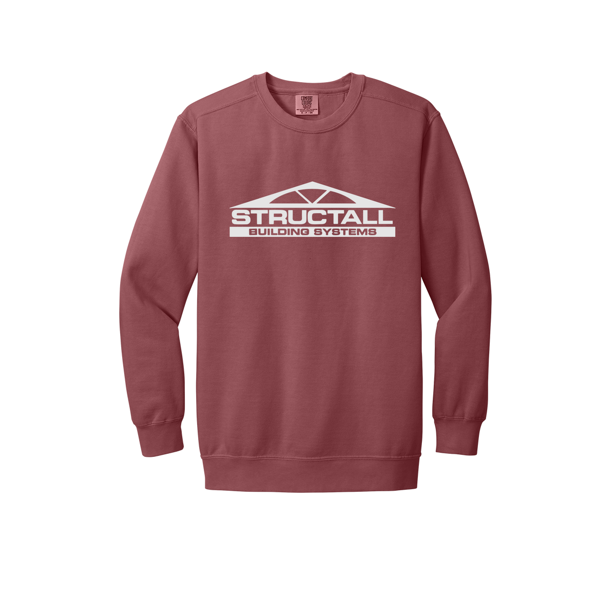 structall-premium-comfort-crewneck-dtf-front-1566-crimson-flat-front