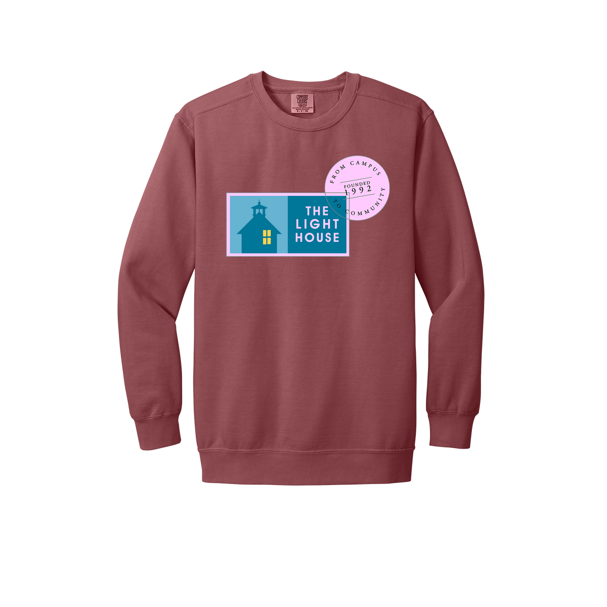 lhcampus-premium-comfort-crewneck-dtf-front-1566-crimson-flat-front