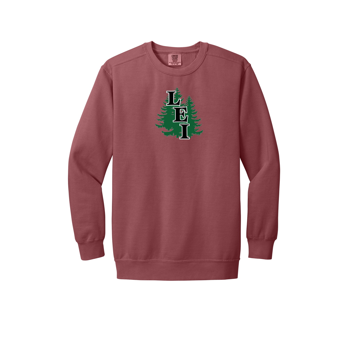 leisite-premium-comfort-crewneck-dtf-front-1566-crimson-flat-front