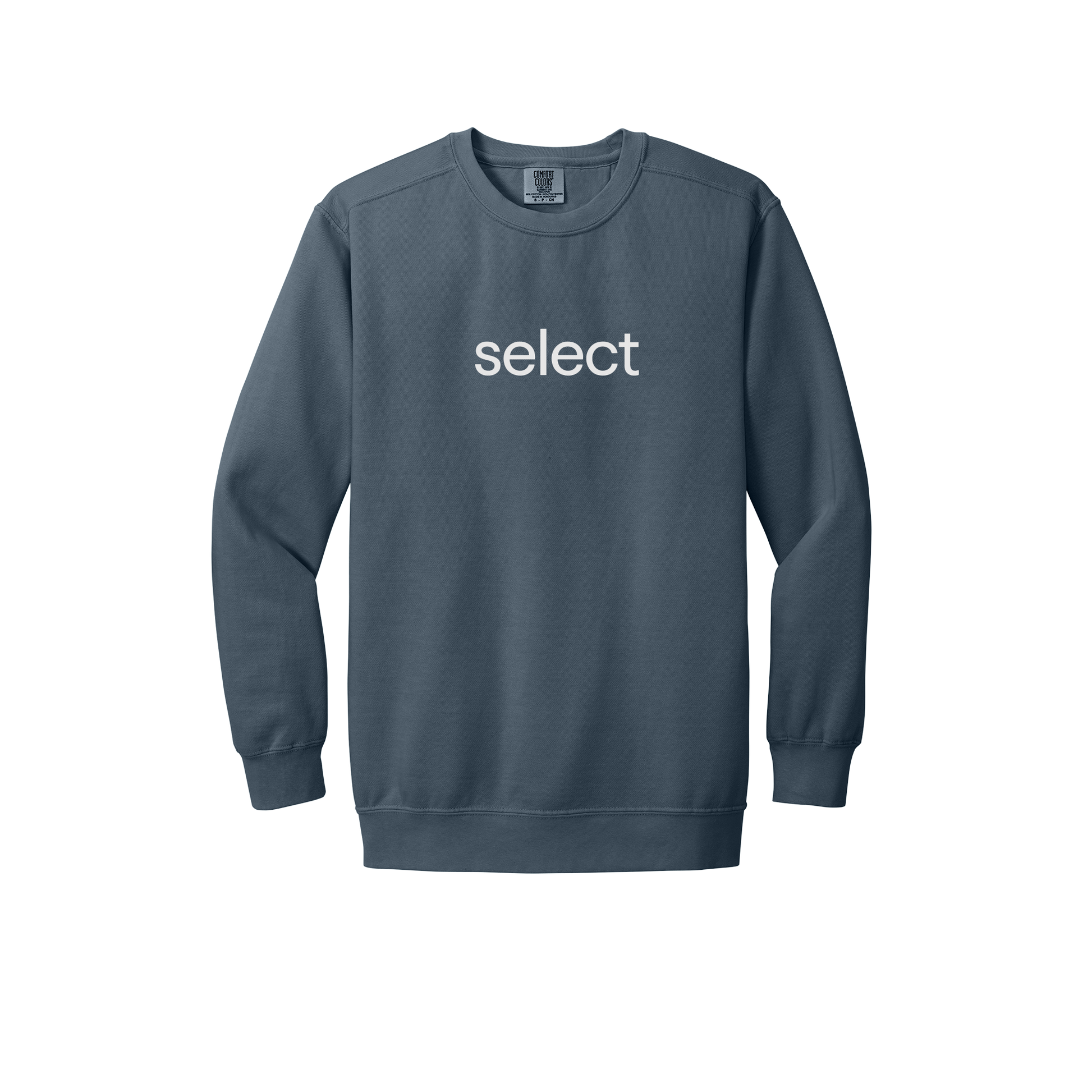 meetselect-premium-comfort-crewneck-dtf-front-1566-denim-flat-front