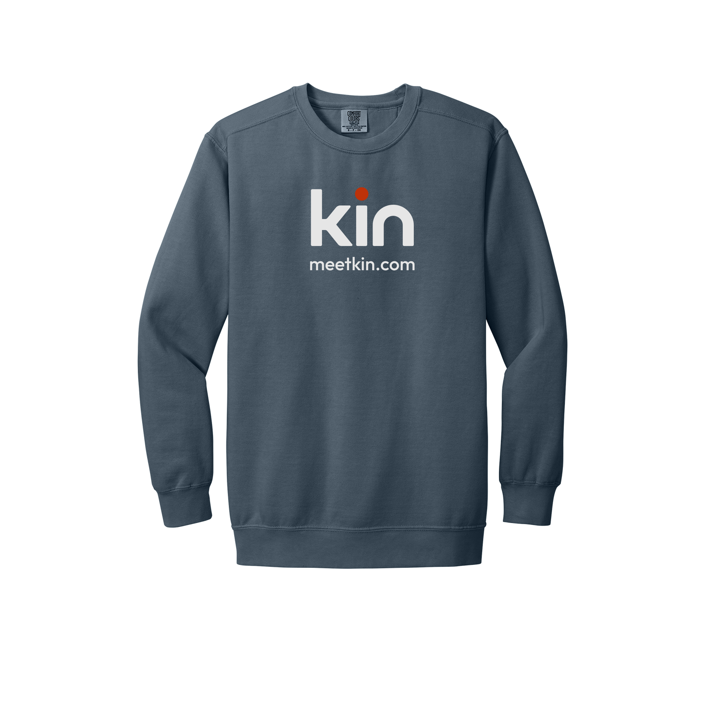 kin-premium-comfort-crewneck-dtf-front-1566-denim-flat-front