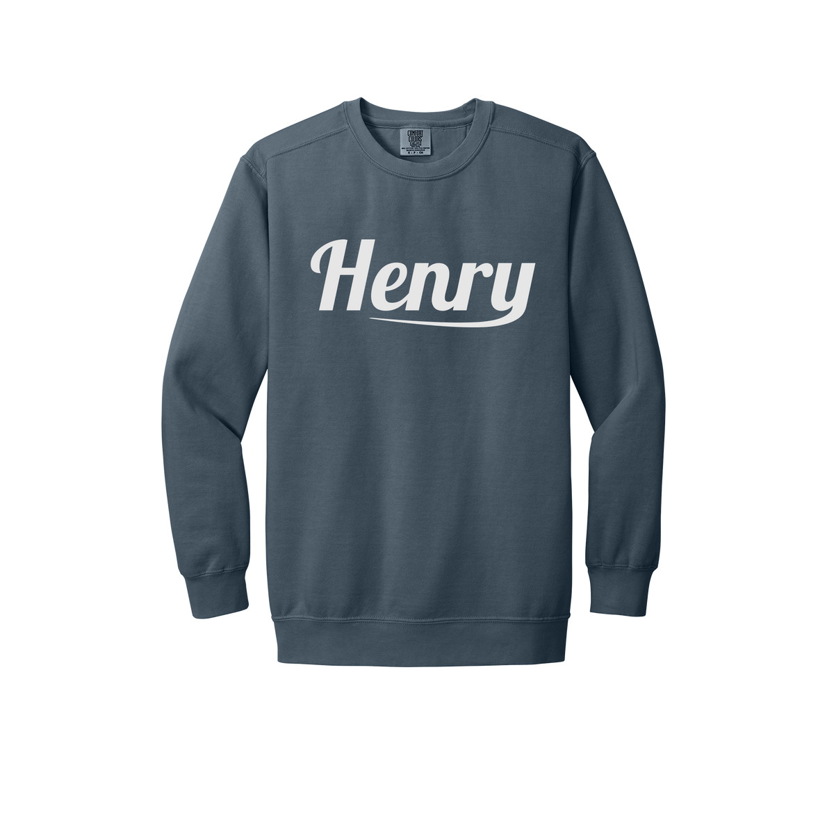 henrymeds-premium-comfort-crewneck-dtf-front-1566-denim-flat-front