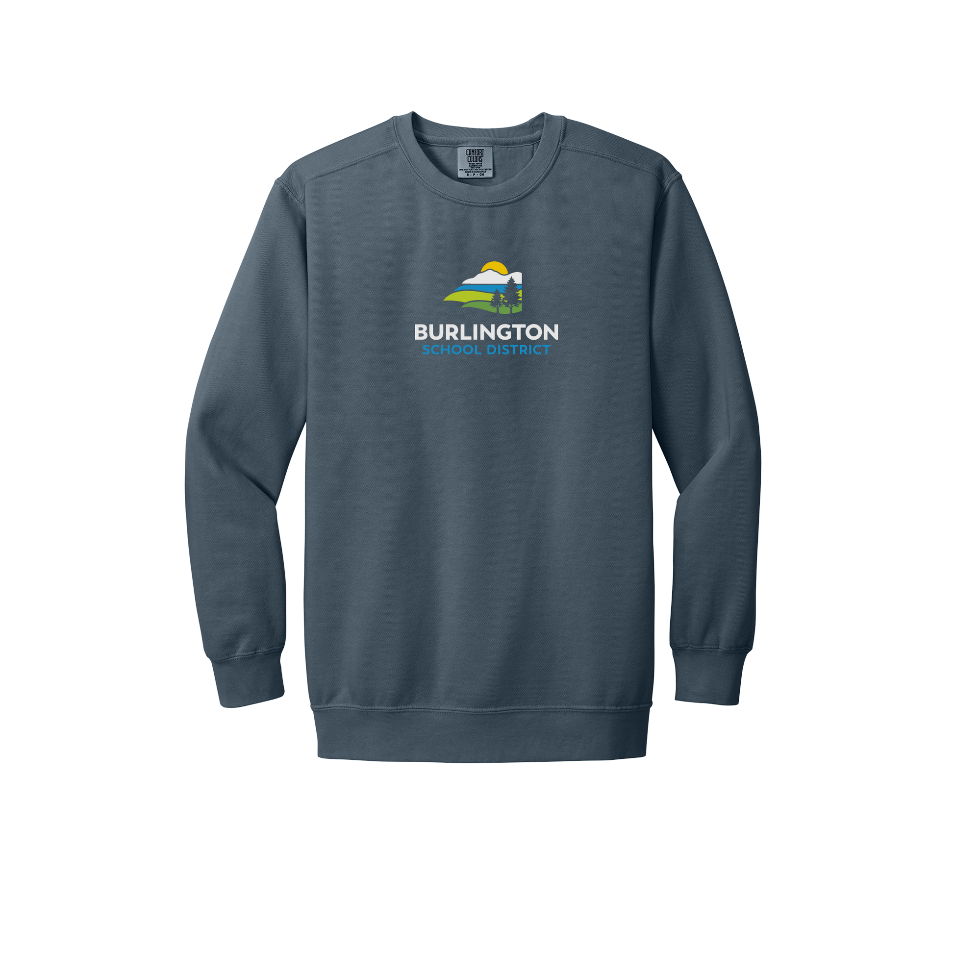 bsdvt-premium-comfort-crewneck-dtf-front-1566-denim-flat-front
