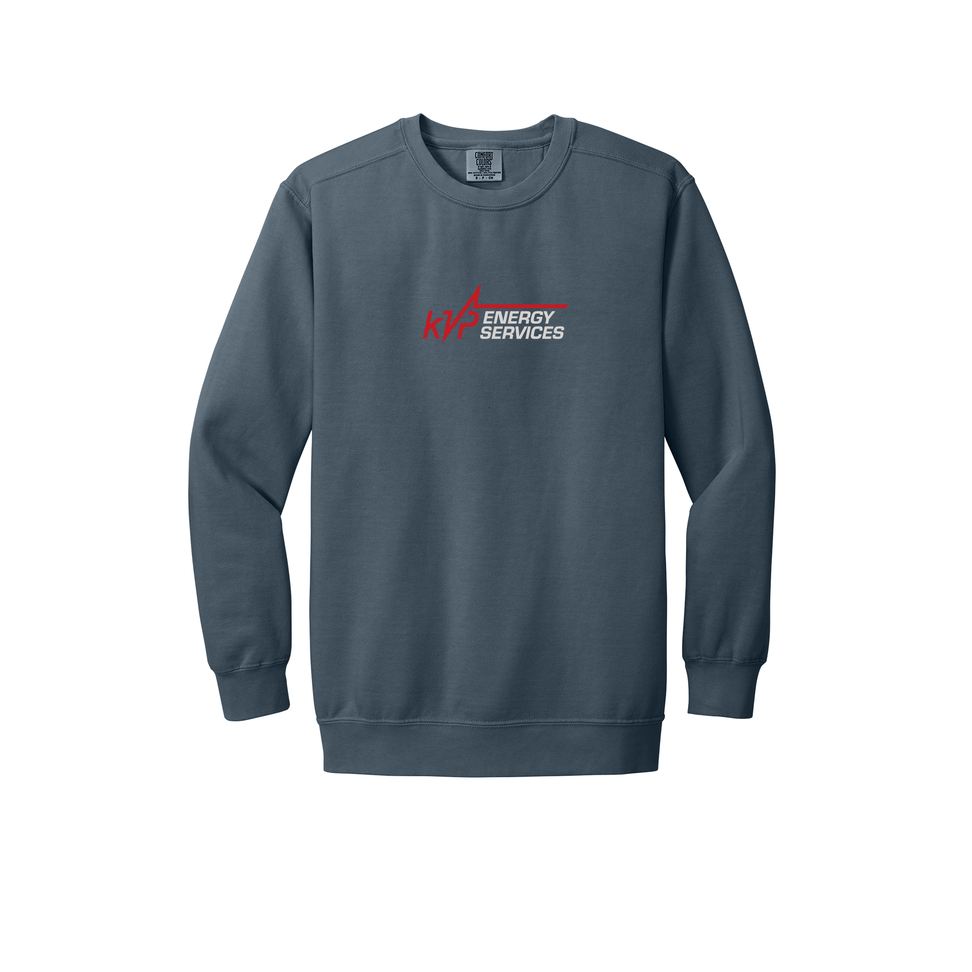 kvpenergy-premium-comfort-crewneck-dtf-front-1566-denim-flat-front