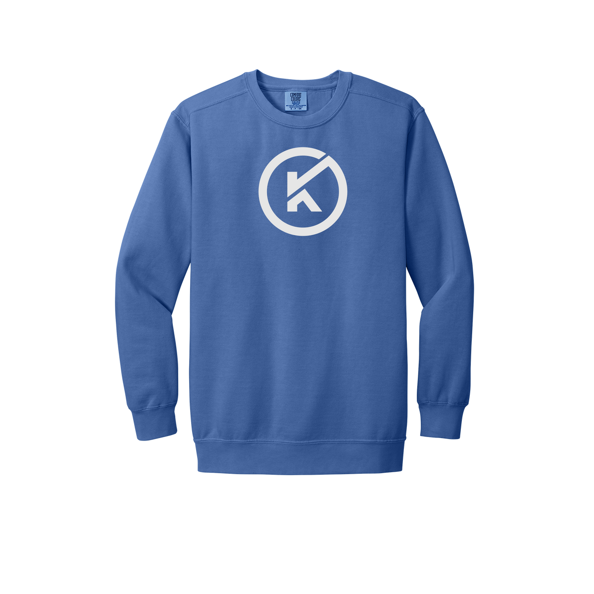 kitmanlabs-premium-comfort-crewneck-dtf-front-1566-floblue-flat-front