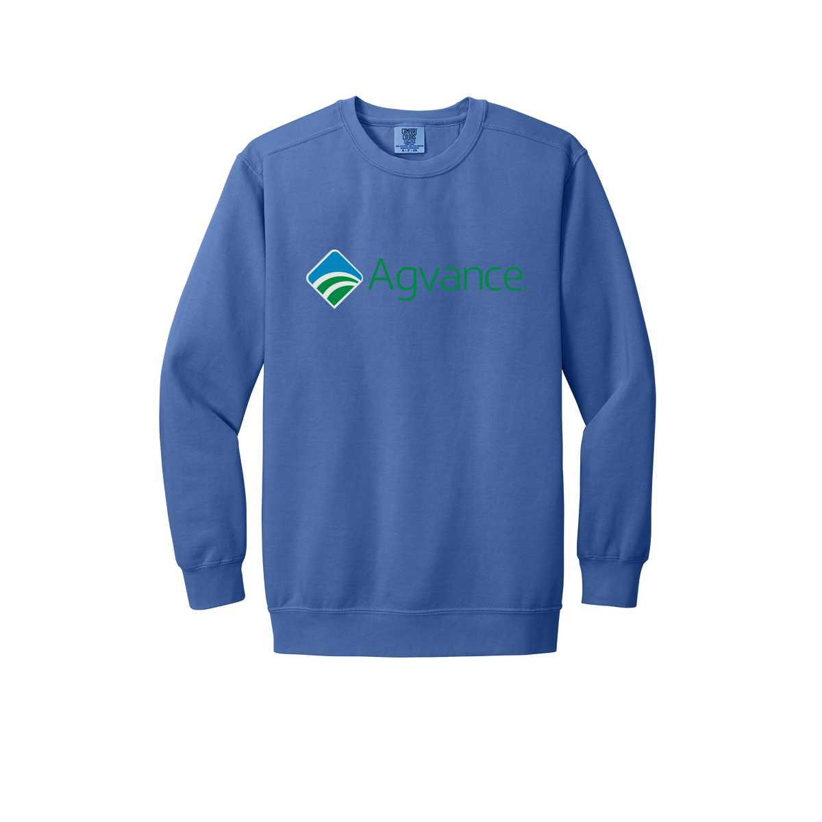 agvance-premium-comfort-crewneck-dtf-front-1566-floblue-flat-front