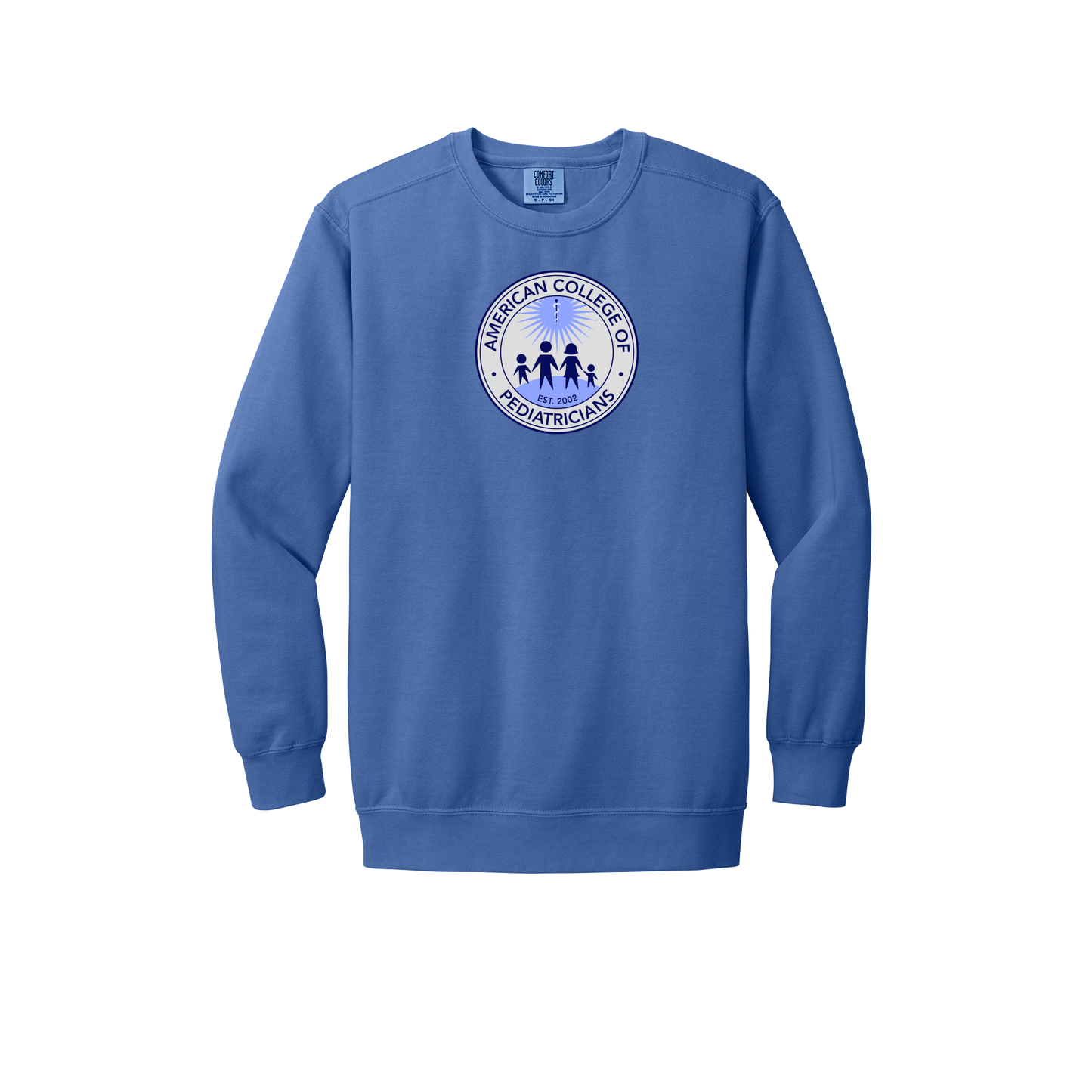 acpeds-premium-clinic-comfort-crewneck-dtf-front-1566-floblue-flat-front