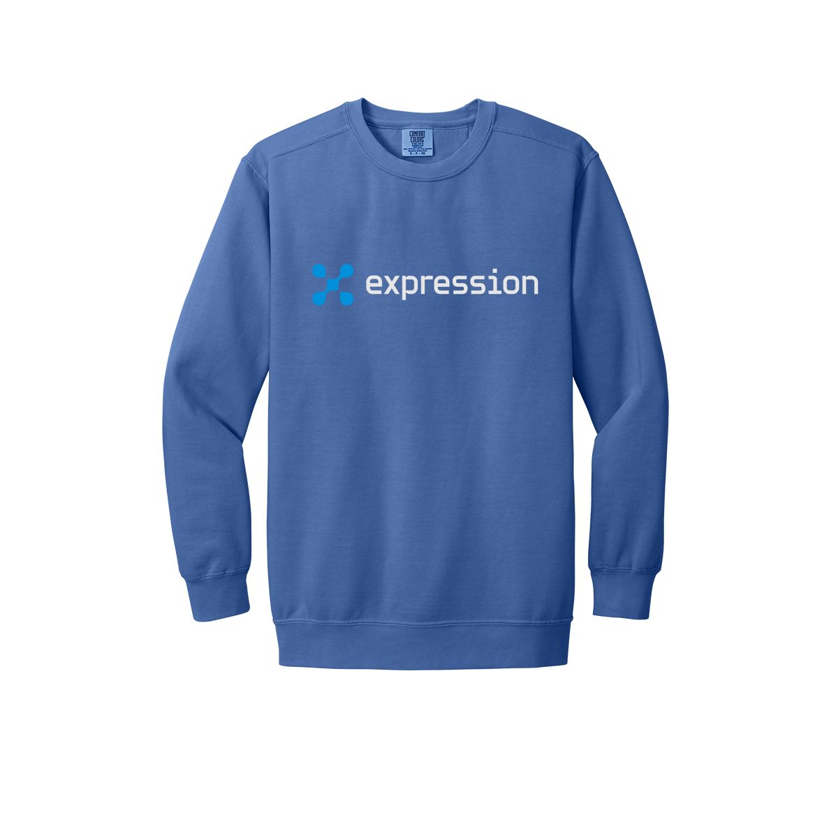 expr-premium-comfort-crewneck-dtf-front-1566-floblue-flat-front