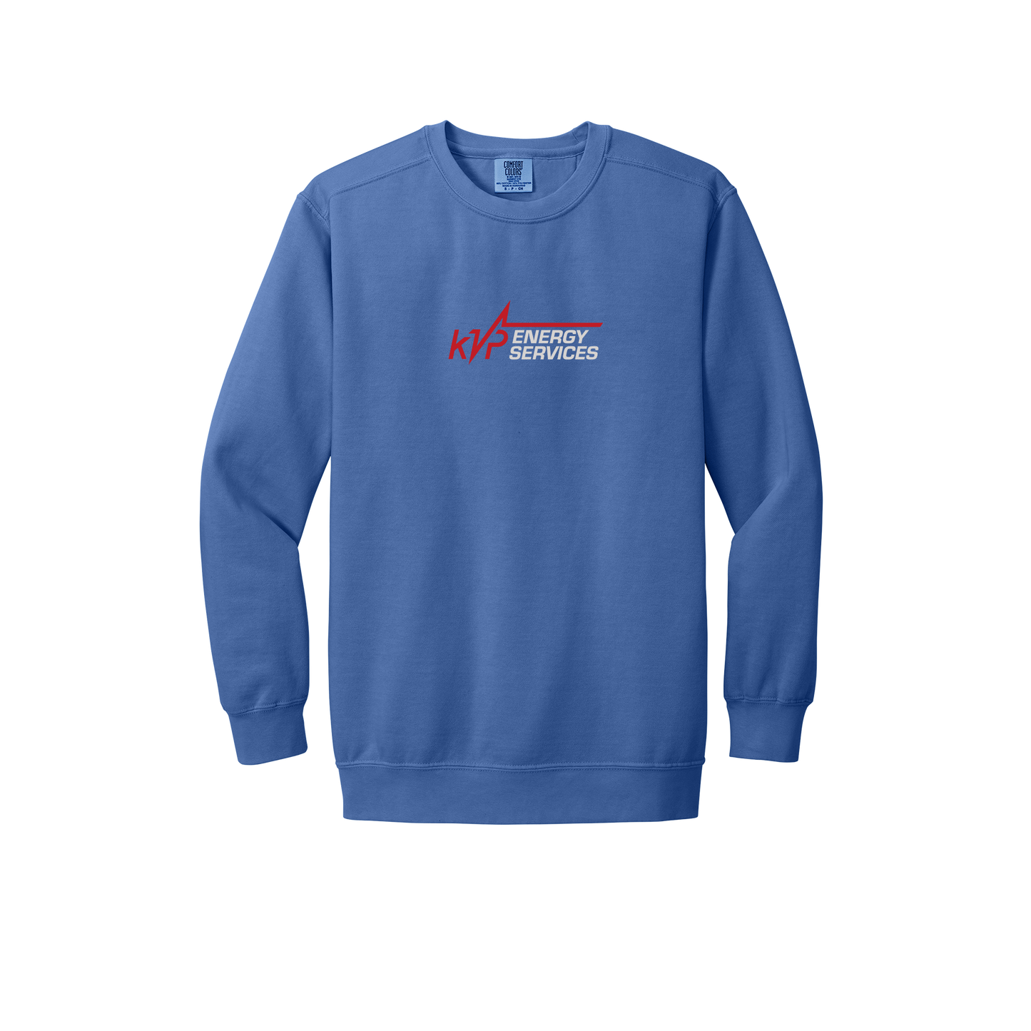 kvpenergy-premium-comfort-crewneck-dtf-front-1566-floblue-flat-front
