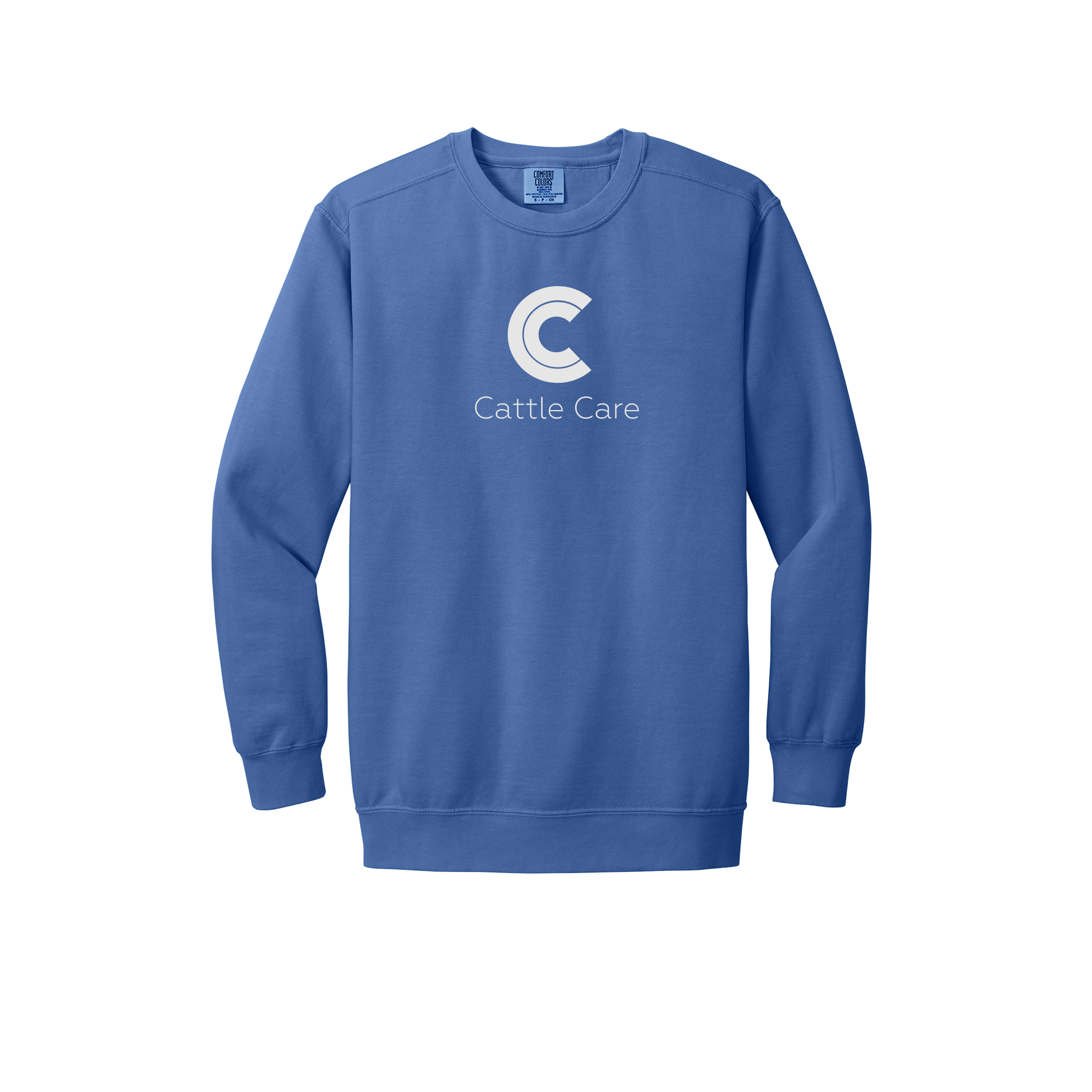 cattle-care-premium-comfort-crewneck-dtf-front-1566-floblue-flat-front