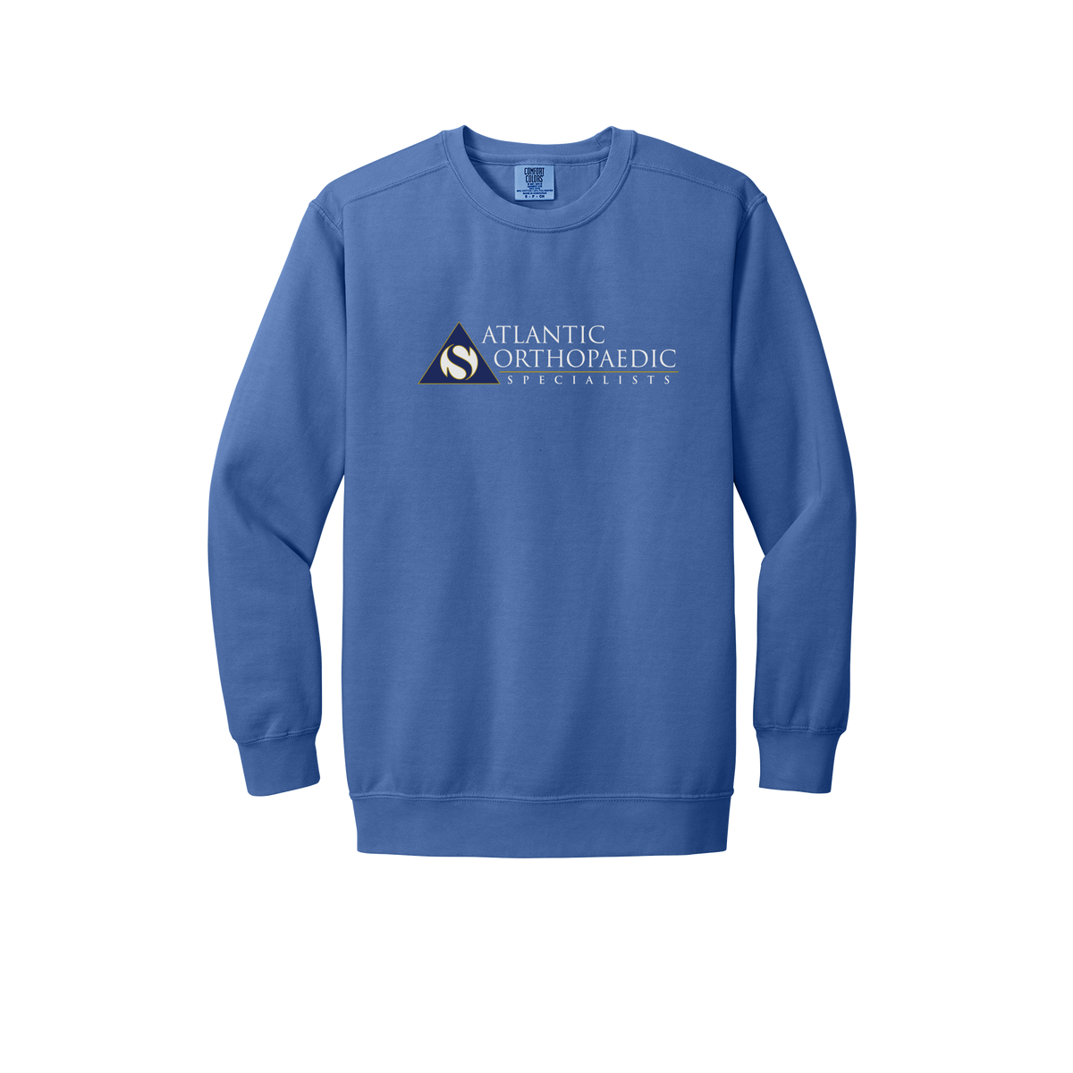 atlanticortho-premium-clinic-comfort-crewneck-dtf-front-1566-floblue-flat-front