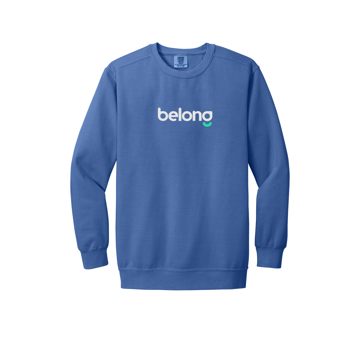 belonghome-premium-comfort-crewneck-dtf-front-1566-floblue-flat-front