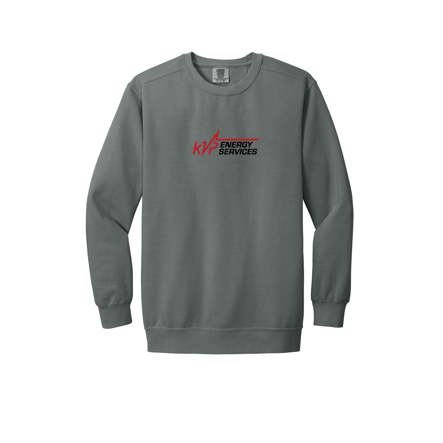 kvpenergy-premium-comfort-crewneck-dtf-front-1566-grey-flat-front