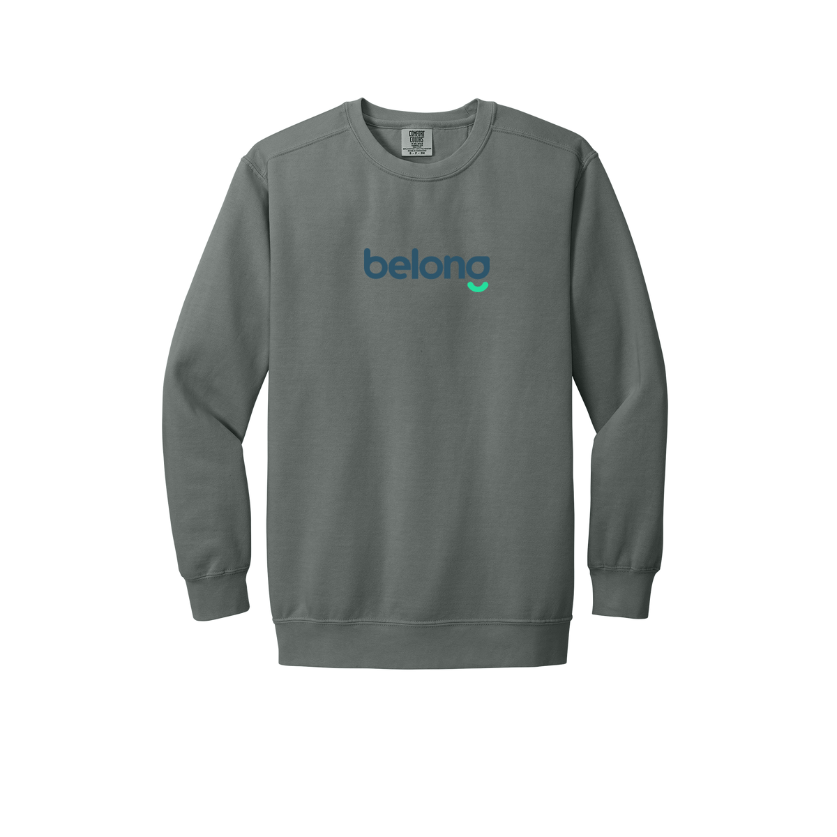 belonghome-premium-comfort-crewneck-dtf-front-1566-grey-flat-front
