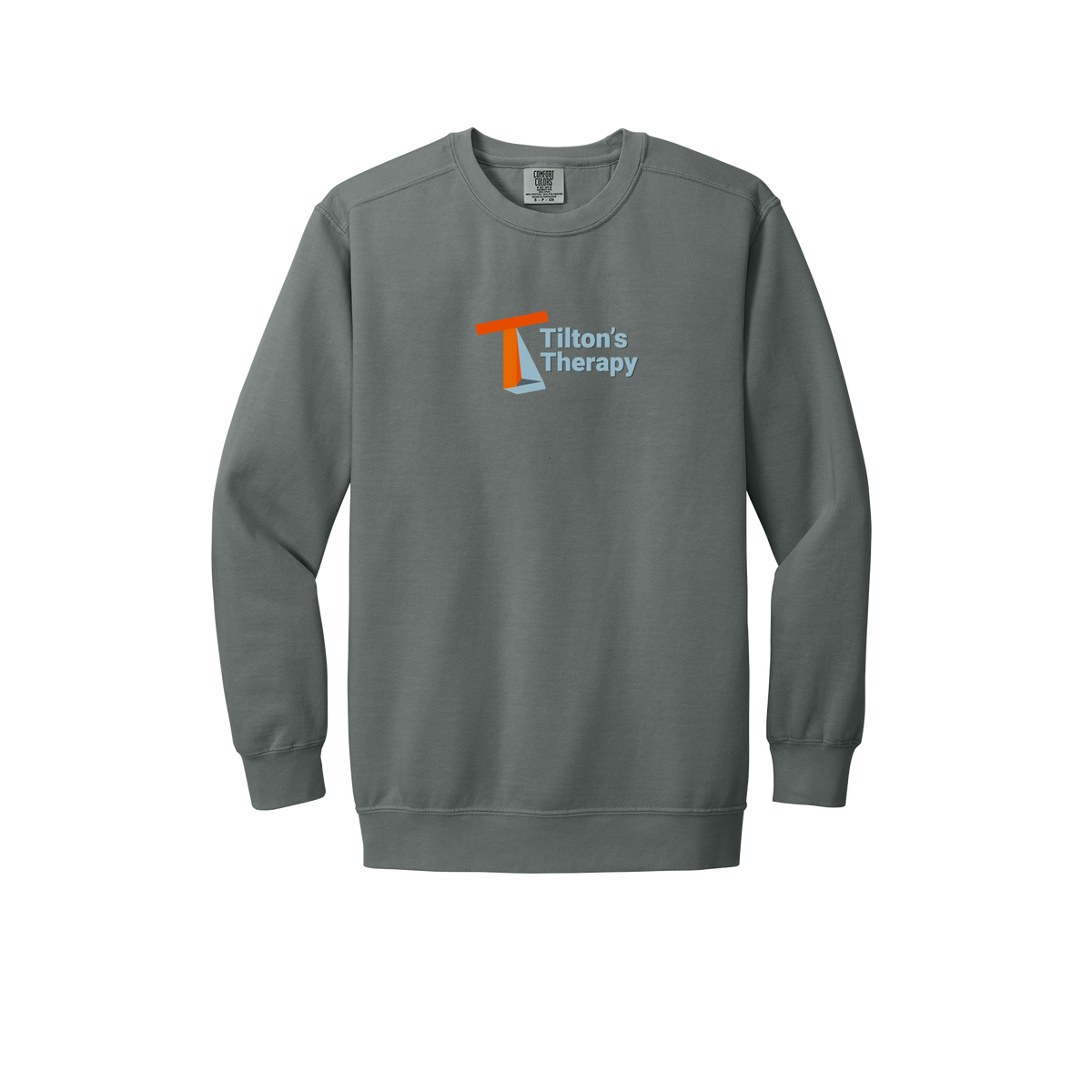 tiltonstherapy-premium-comfort-crewneck-dtf-front-1566-grey-flat-front