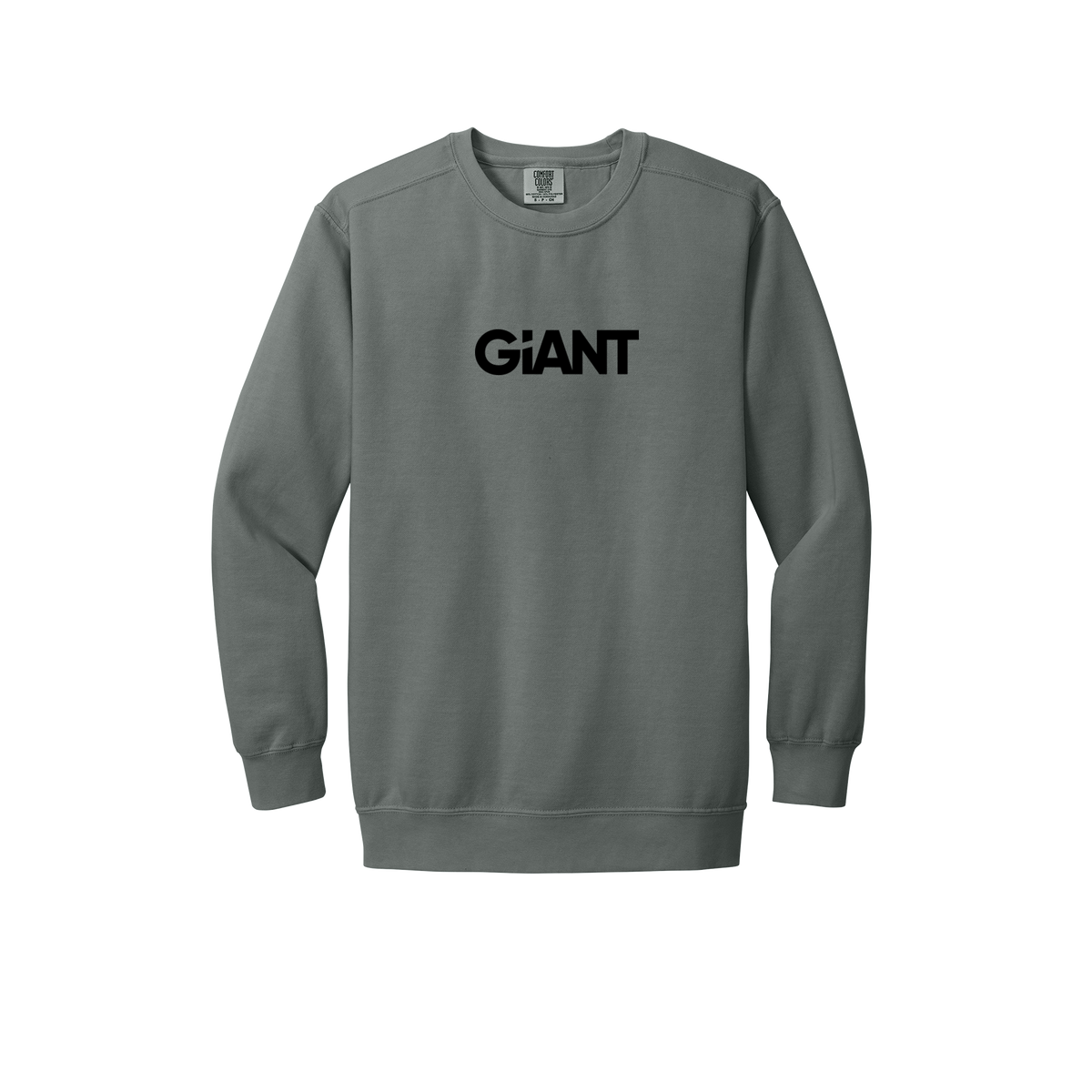 giantworldwide-premium-comfort-crewneck-dtf-front-1566-grey-flat-front
